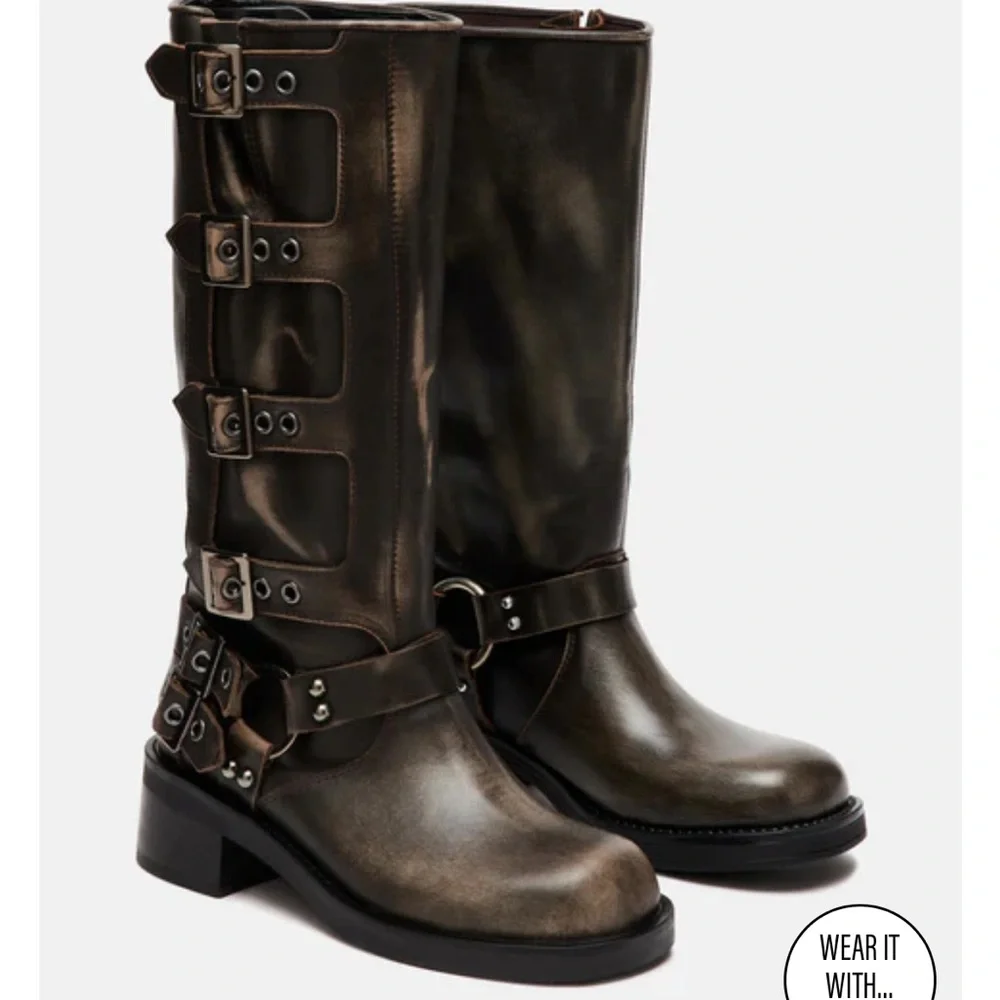 Steve Madden | Shoes | Steve Madden Rocky Brown Distressed Boots